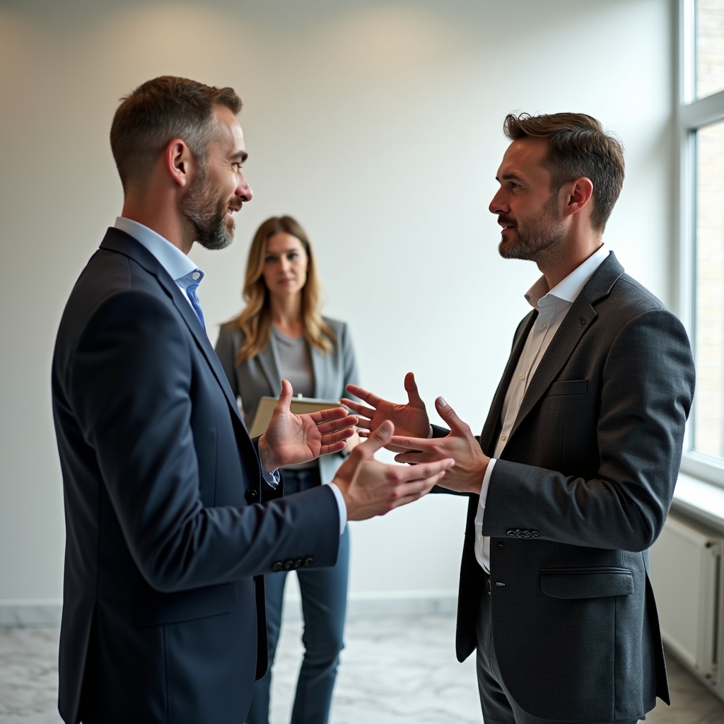 Partecipanti durante un esercizio di role-play su gestione dei conflitti